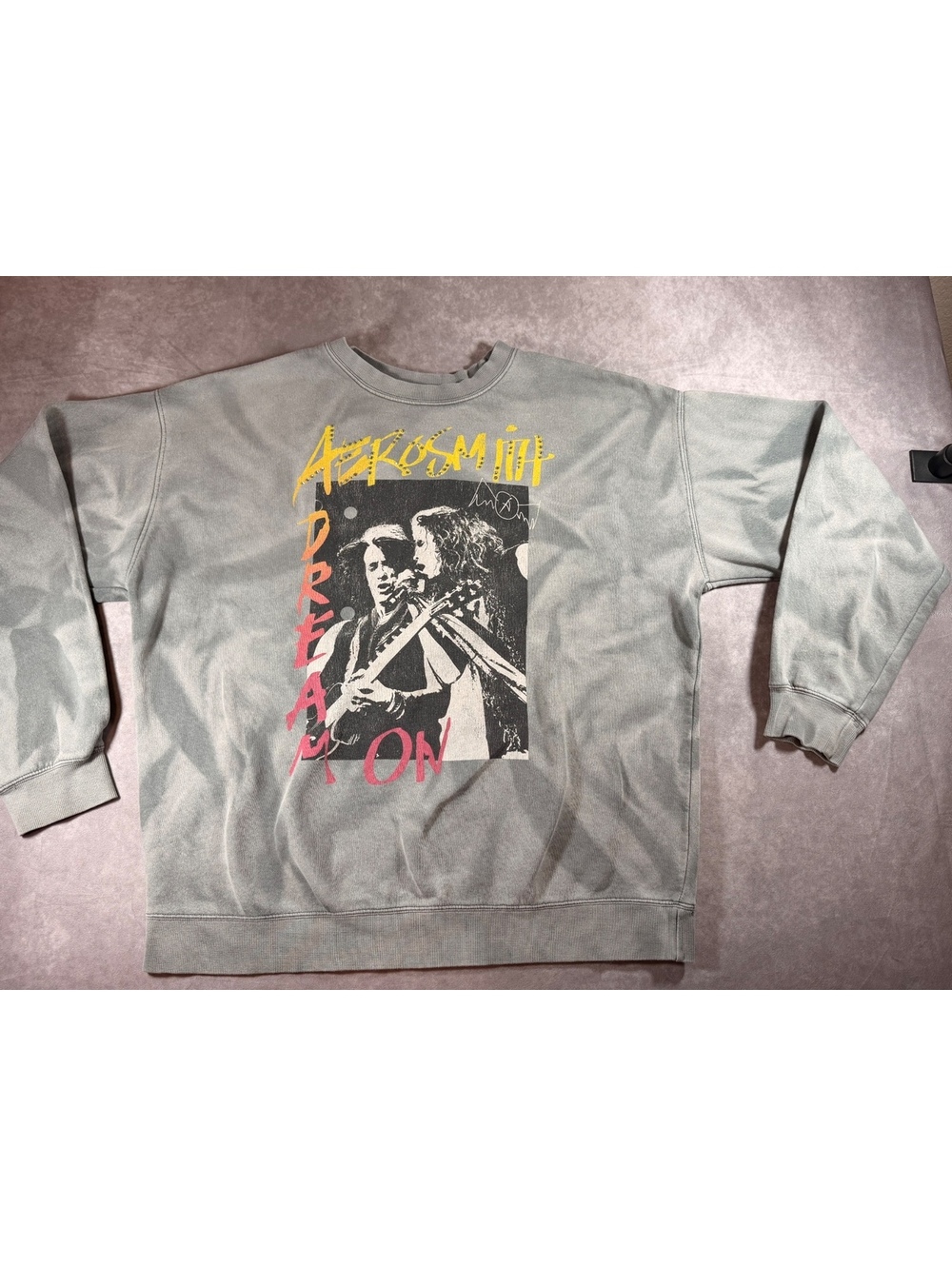 Aerosmith Dream On Graphic Sweatshirt Vintage Style